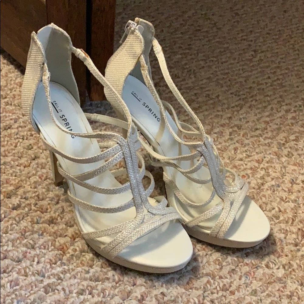 High heel shoes